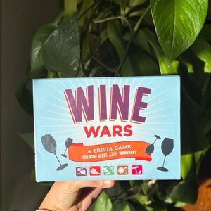 Wine Wars Trivia Game Blue Wine Wars
A Trivia Game for Wine Geeks and Wannabes